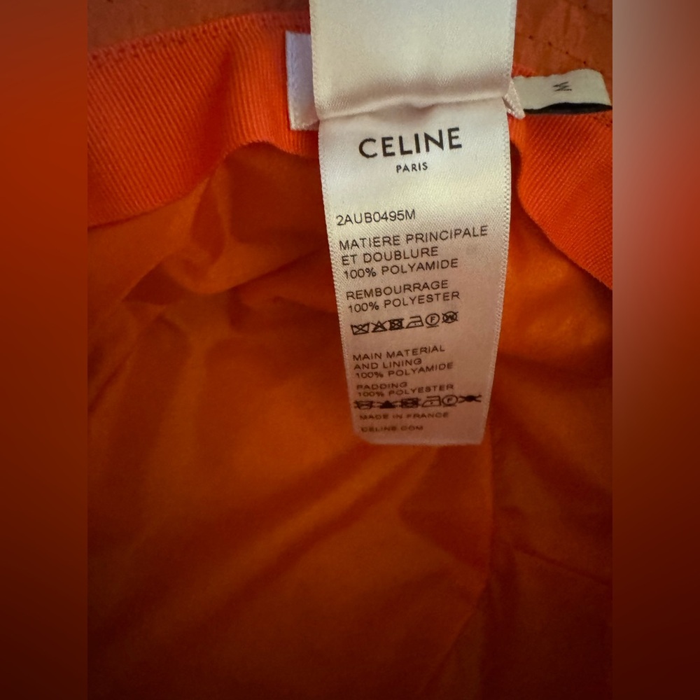 Celine Black Quilted Bucket Hat with COA - Picture 9 of 9
